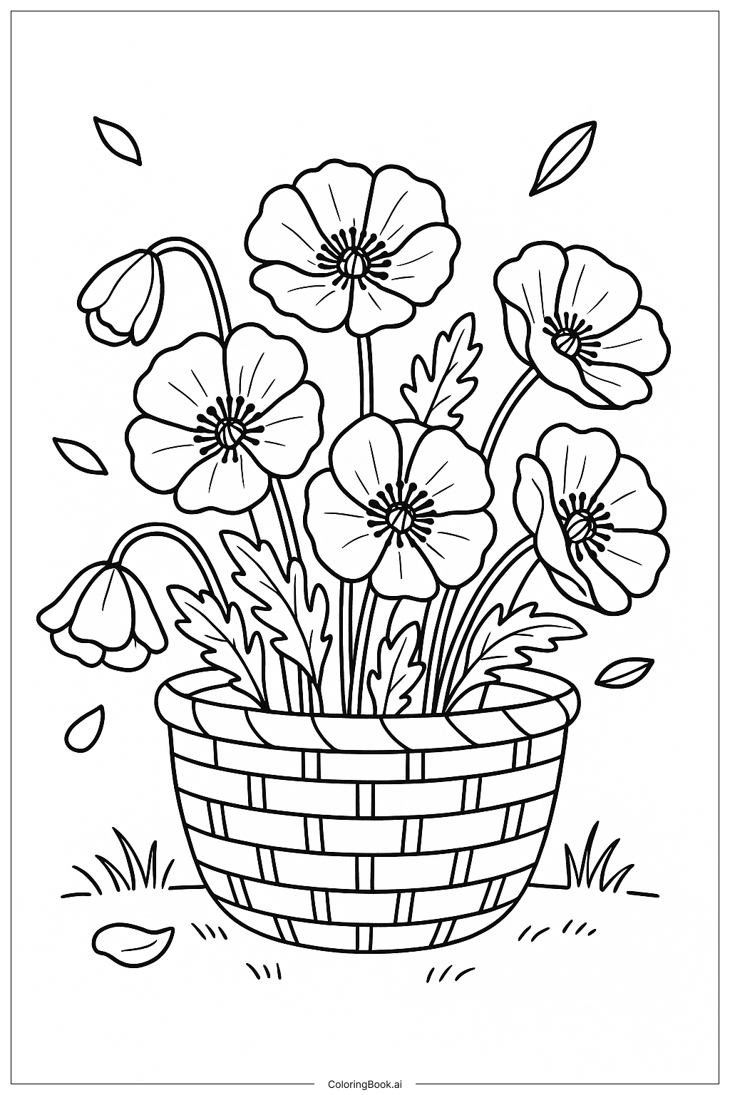 Một Giỏ Đầy Hoa Anh Túc