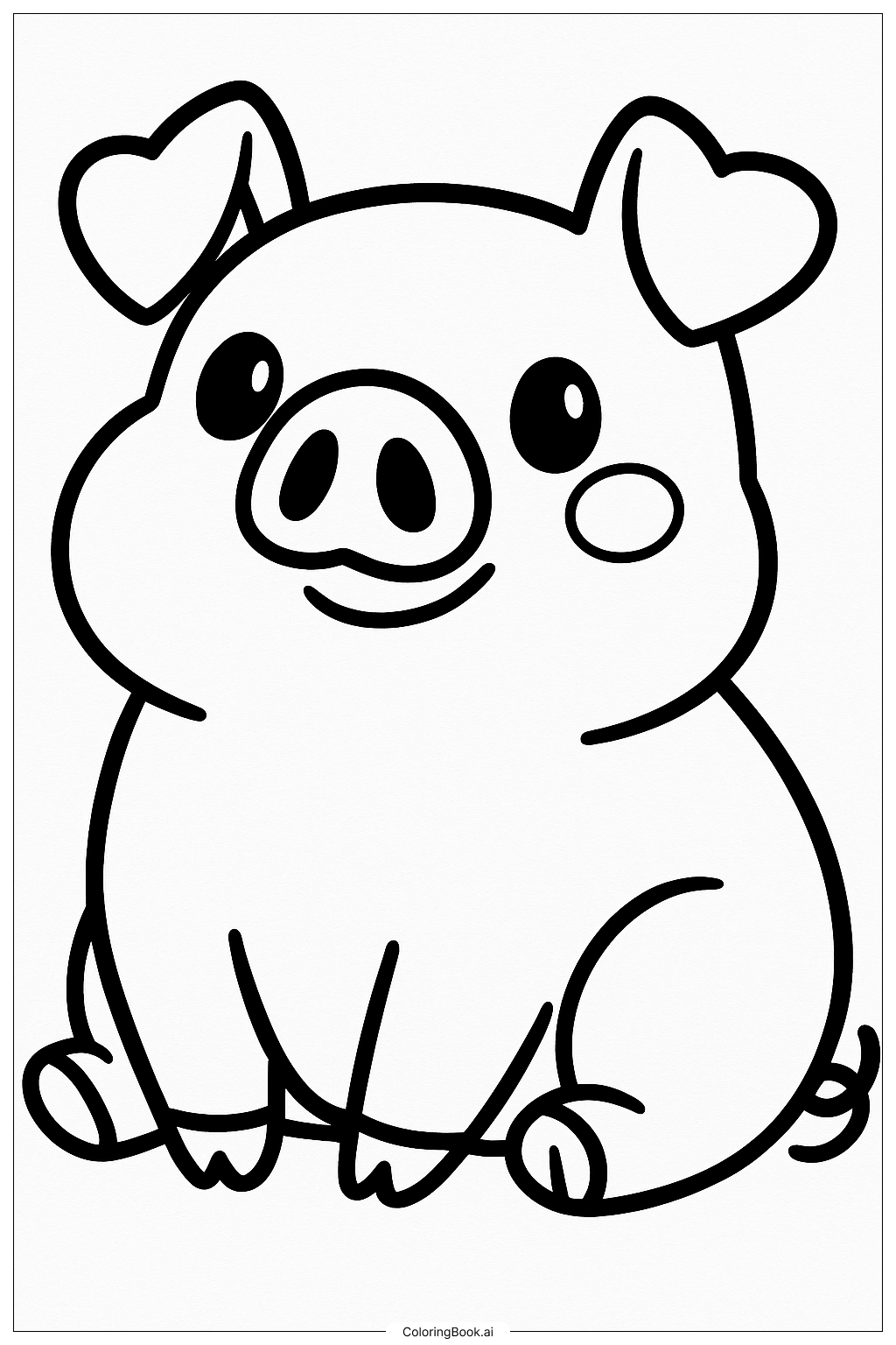 해즈빈 호텔의 뚱뚱한 너겟 색칠공부 페이지