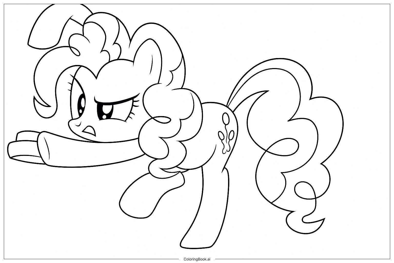  Trang tô màu Pinkie Pie Chi Tiết 