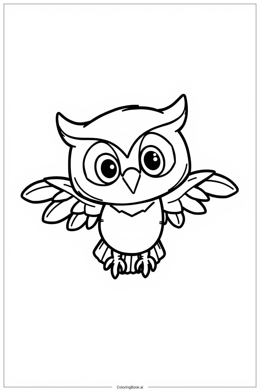  Owlette Flying Coloring Page 