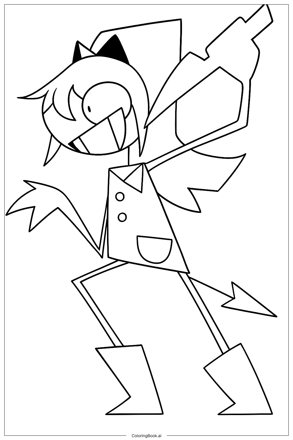  Riley著色頁 