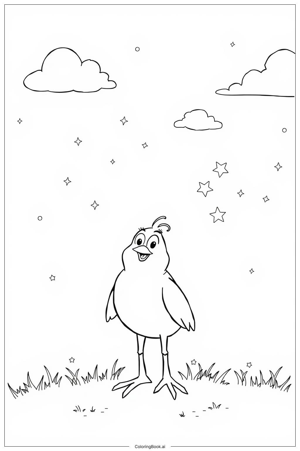  Chicken Little Adventure3 Coloring Page 