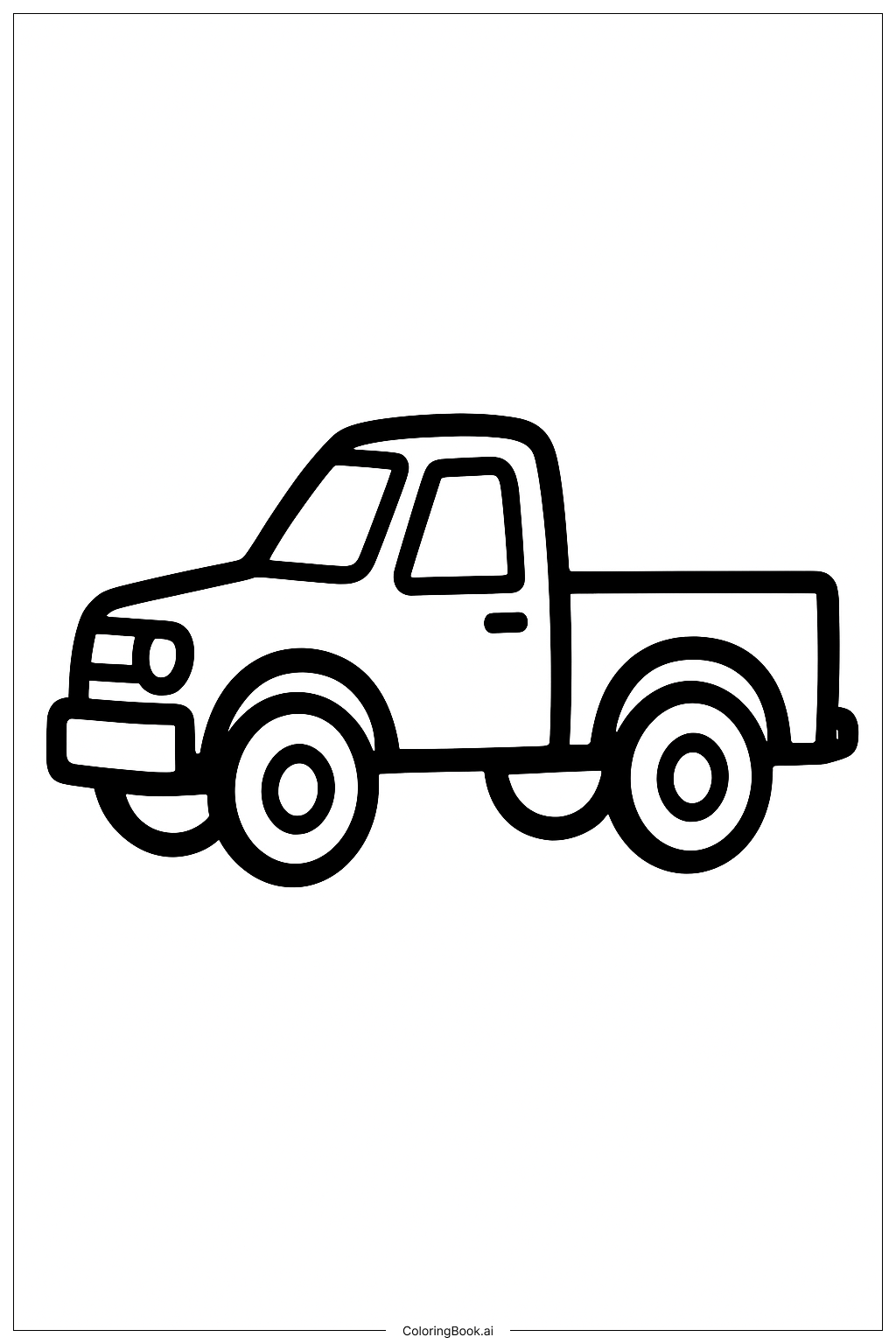  Simple Hot Wheels Pickup Truck Coloring Page 