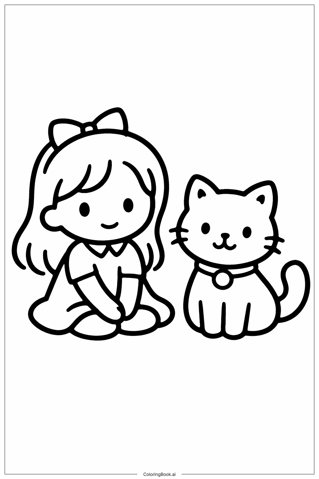  愛麗絲夢遊仙境著色頁 