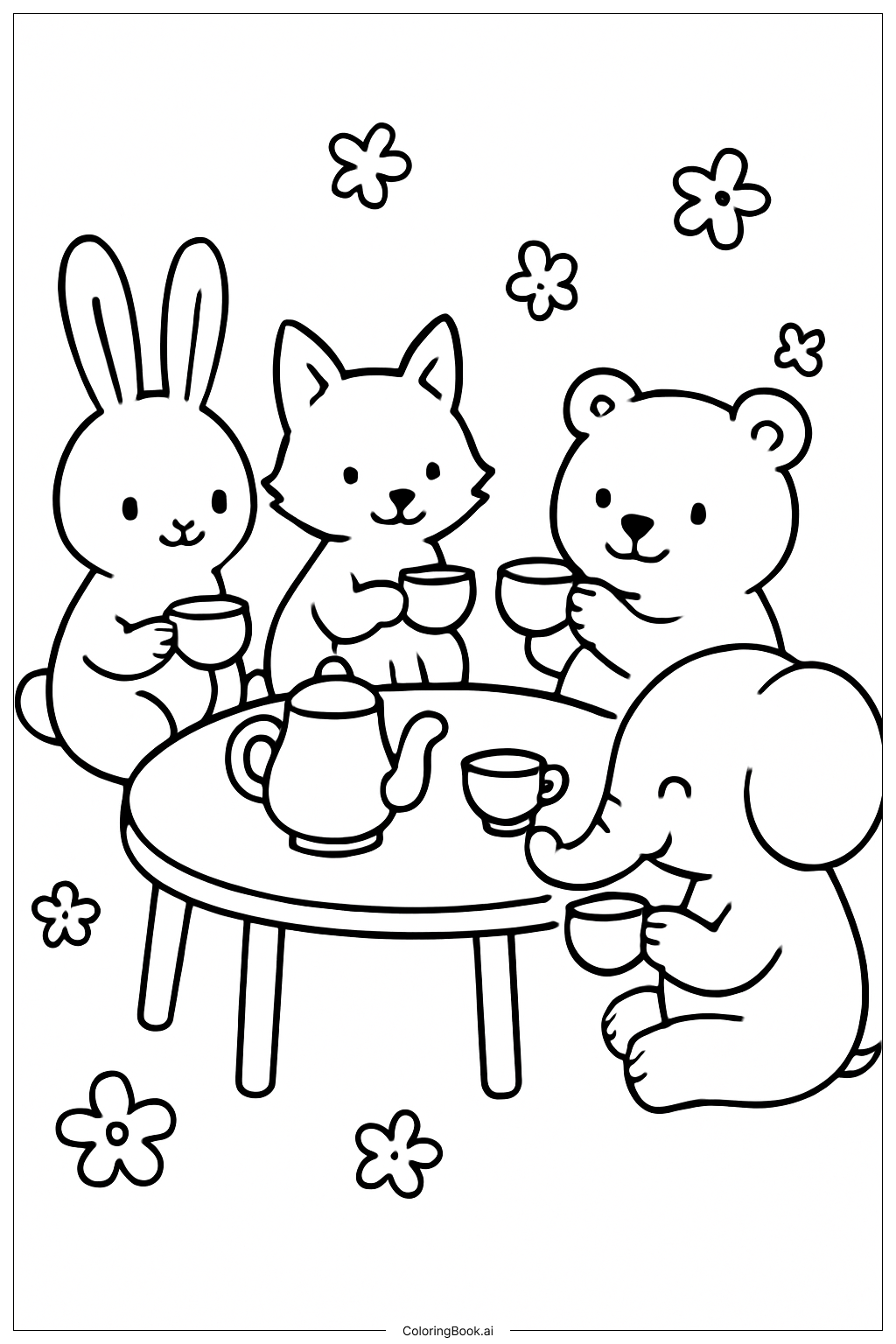 2445 Coloriages Animaux PDF Et PNG Gratuits Imprimer 