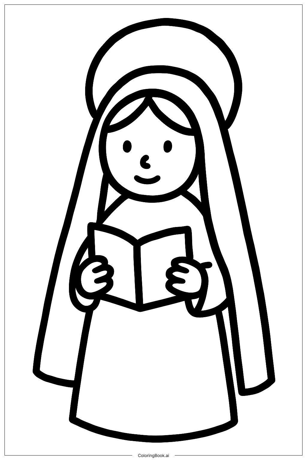 Maria Truyền Tin Với Cuốn Sách