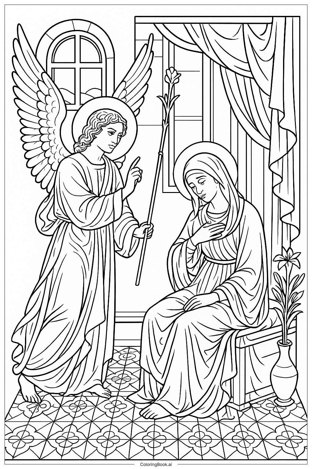 Sala da Anunciação com Azulejos