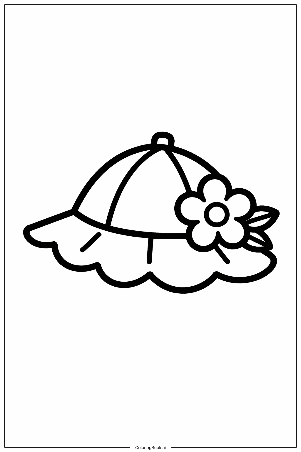 四月细雨带来五月鲜花伞帽