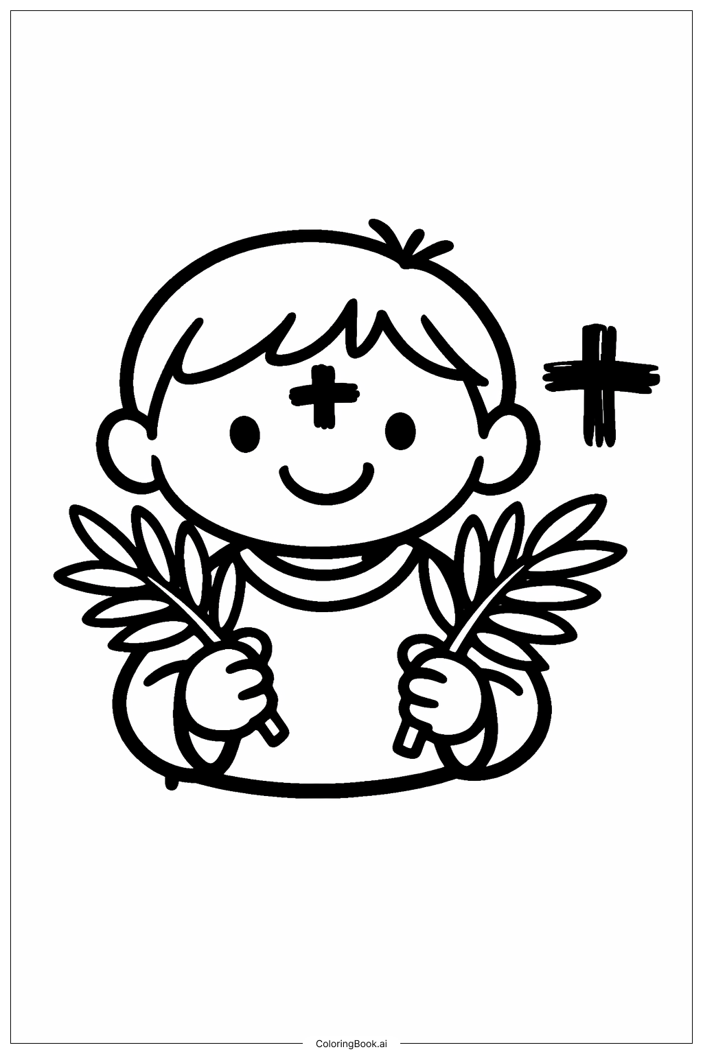  Ash Wednesday Coloring Page 
