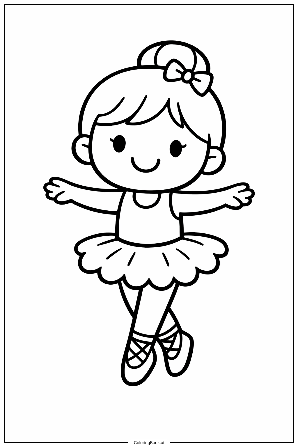 Trang tô màu Ba lê