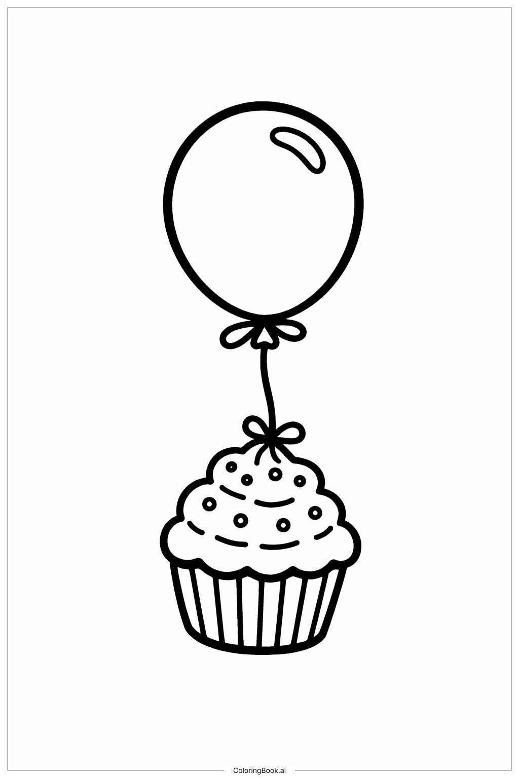 풍선 컵케이크