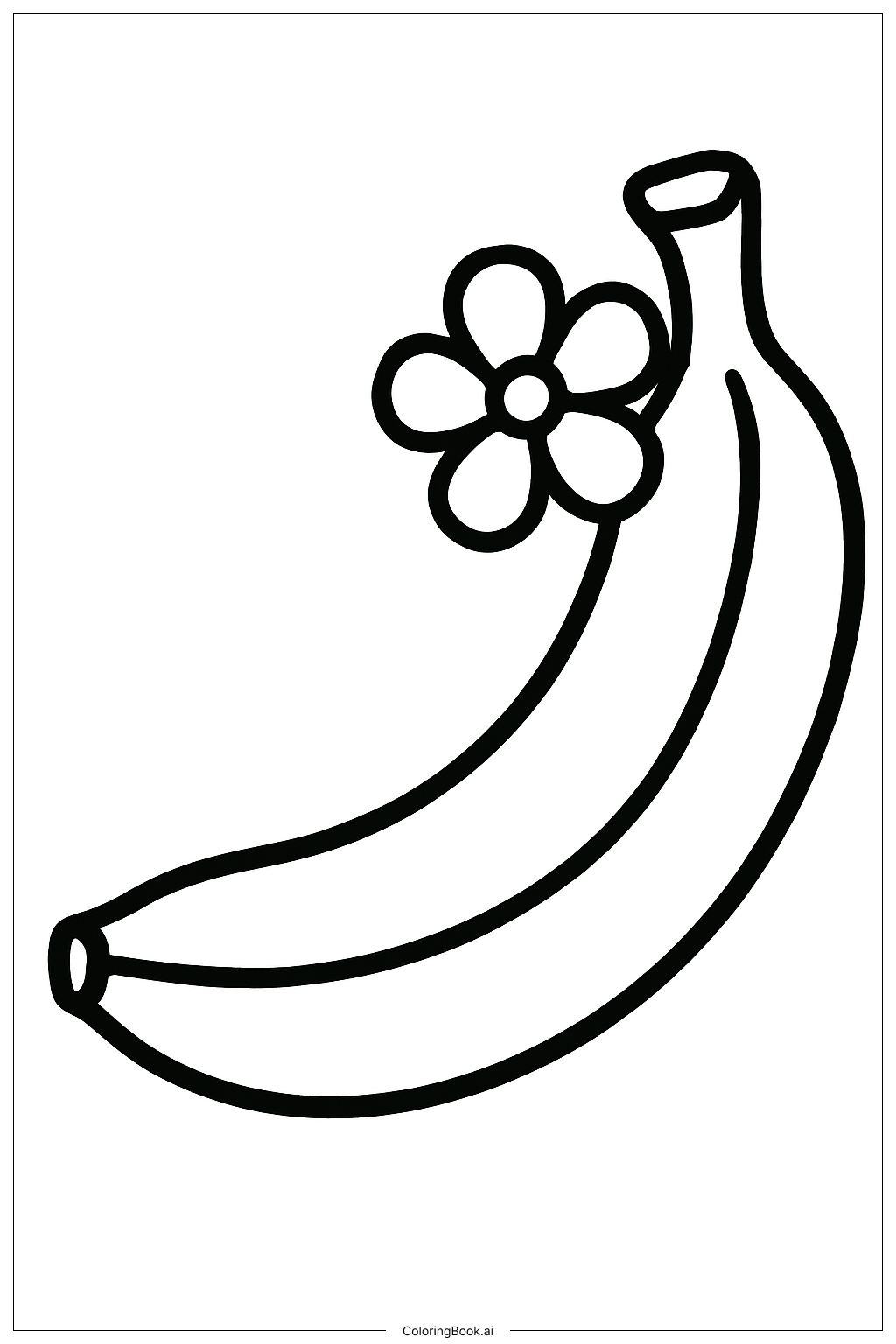 带花的香蕉