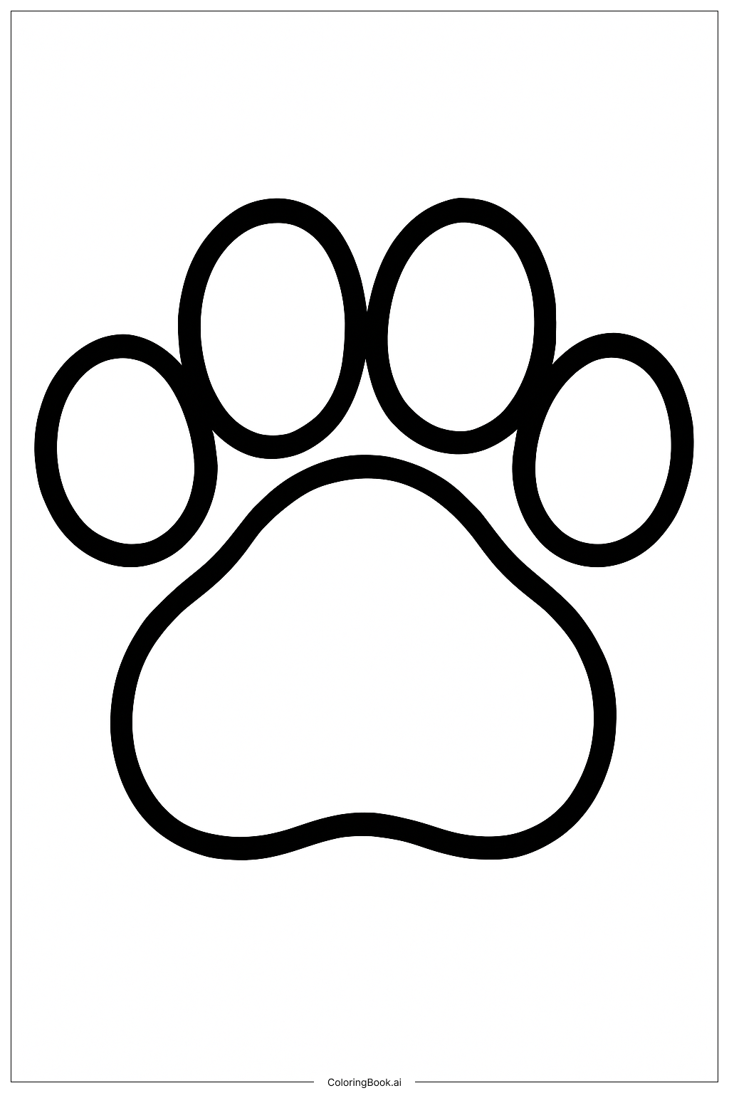  Page de coloriage Patte de la Bête de La Belle et la Bête 