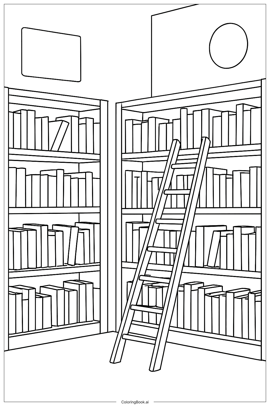 Bibliothèque de La Belle et la Bête