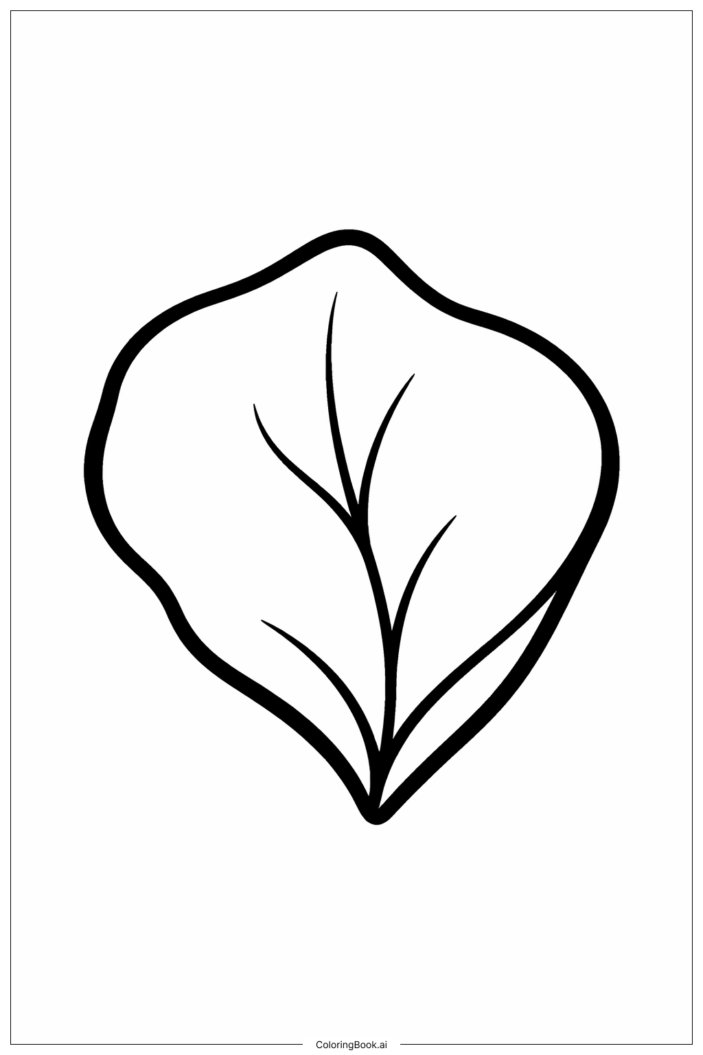  Page de coloriage Pétale de Rose La Belle et la Bête 