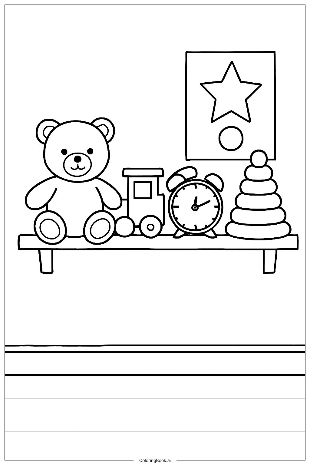 Jouets La Belle et la Bête sur l'Étagère