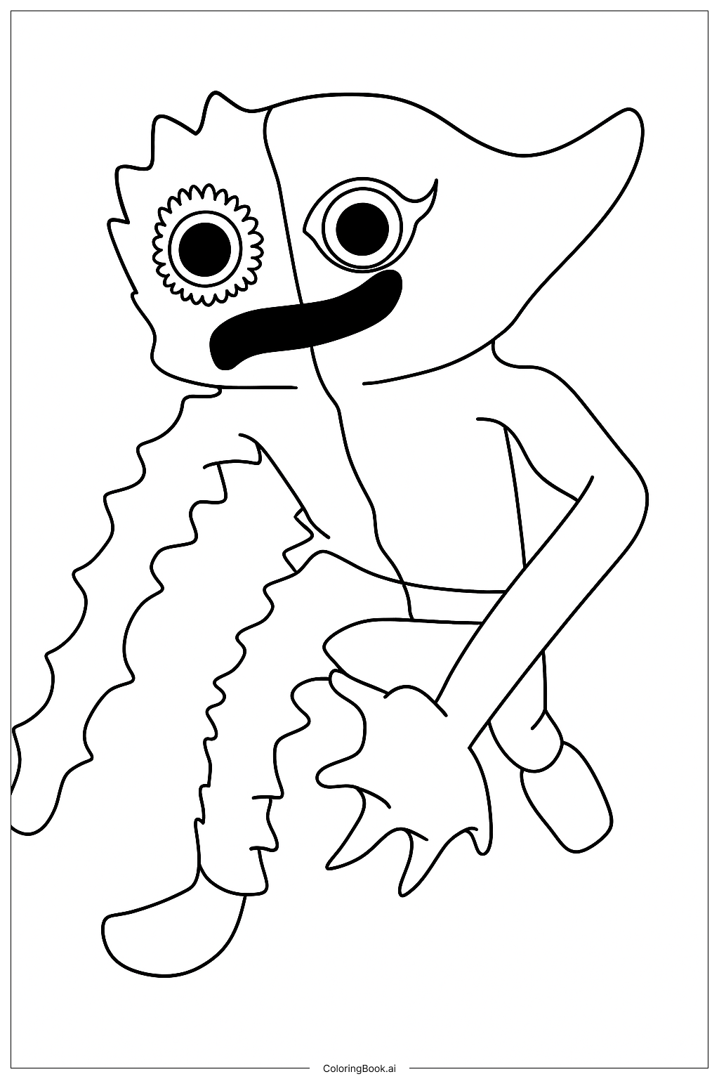  Página para colorear de Bittergiggle 