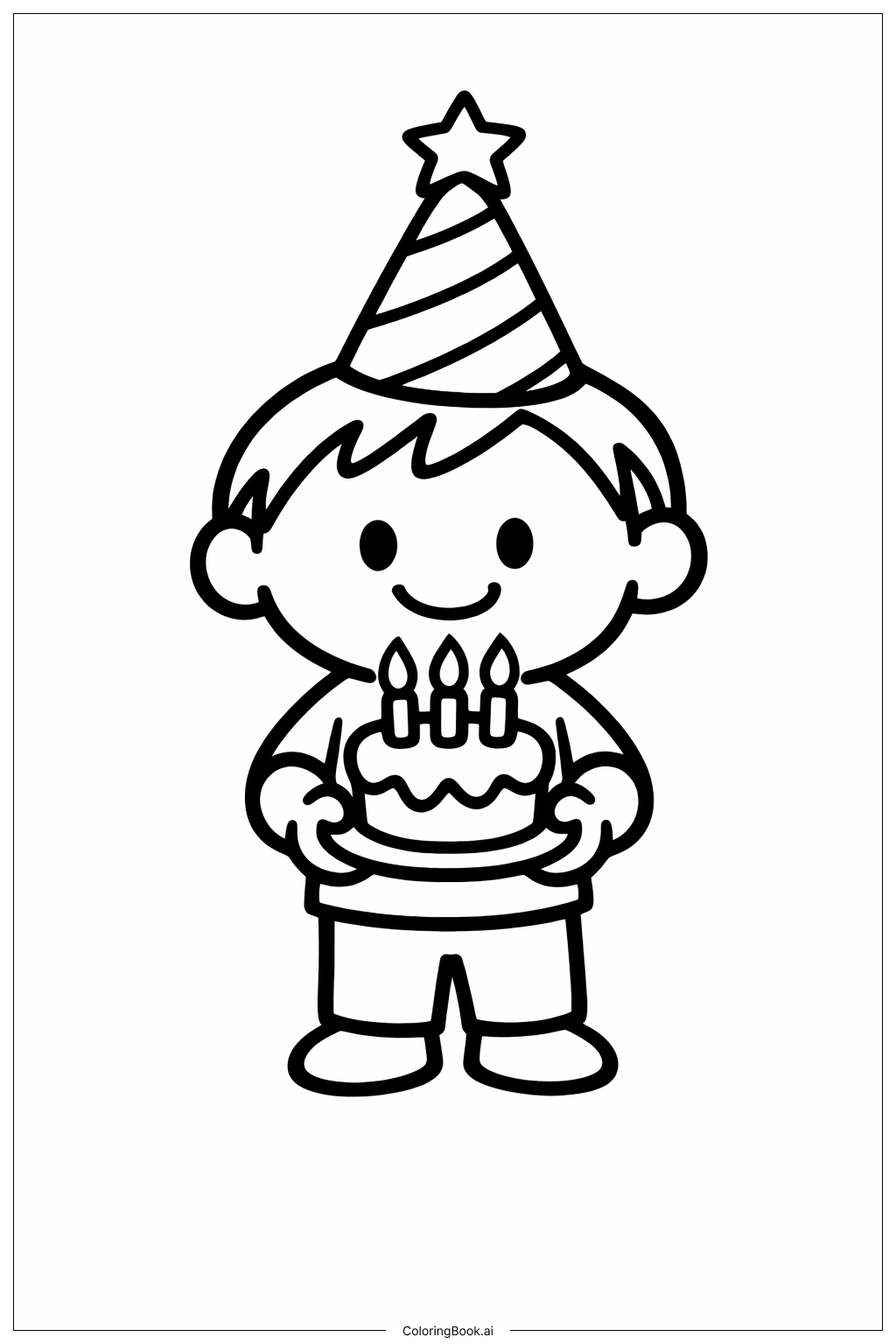  Character Coloring Page 