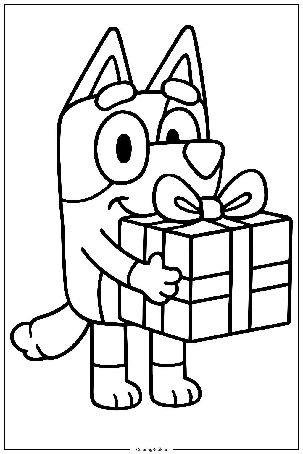 Bluey 圣诞节的礼物