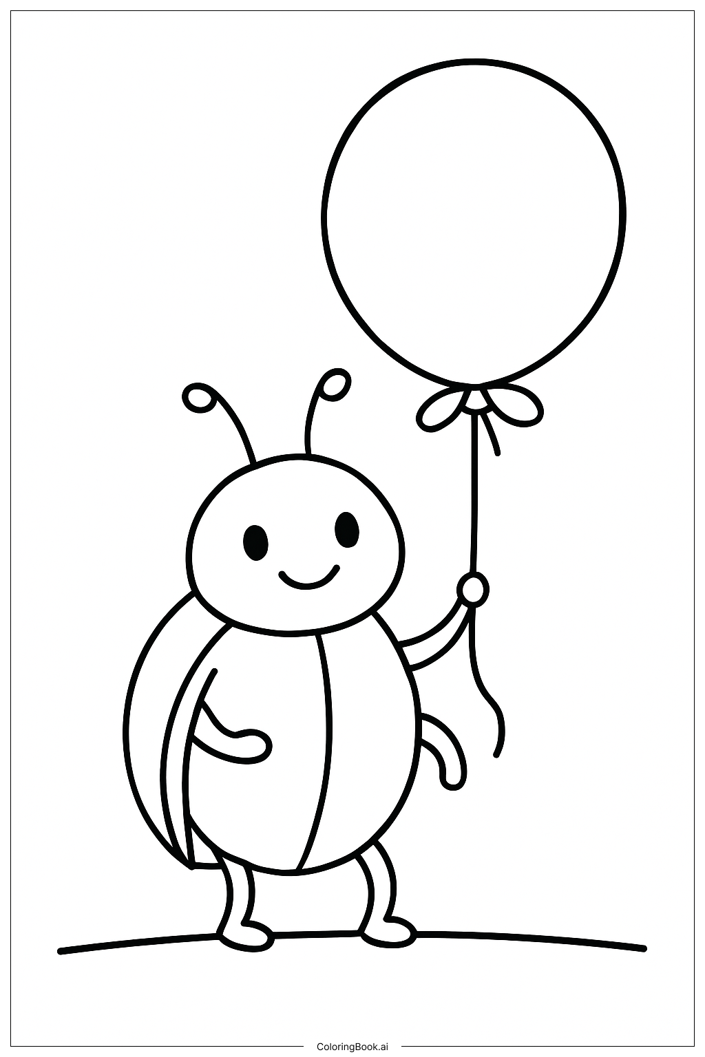 Bug With Balloon