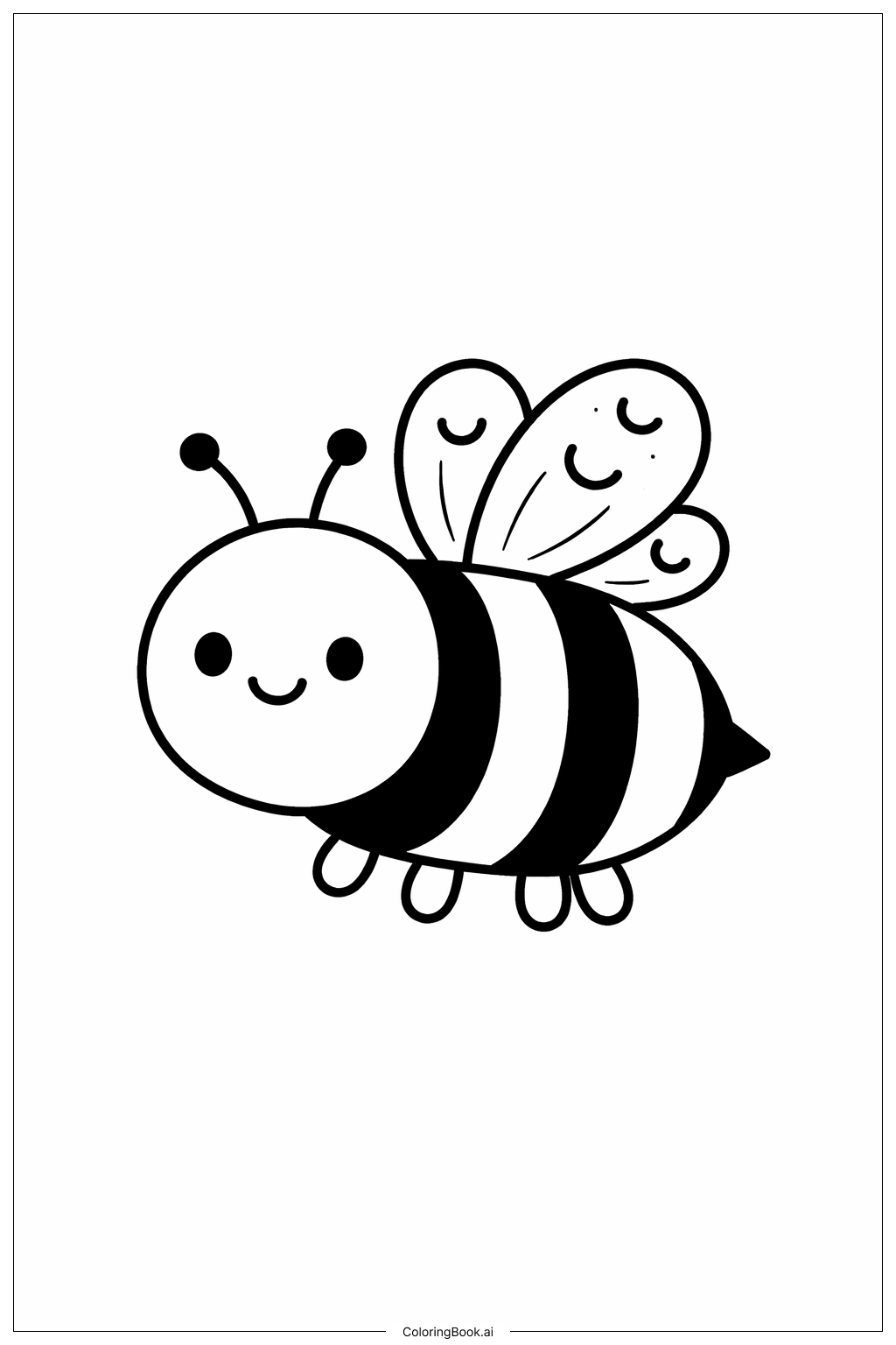  Bumblebee Coloring Page 