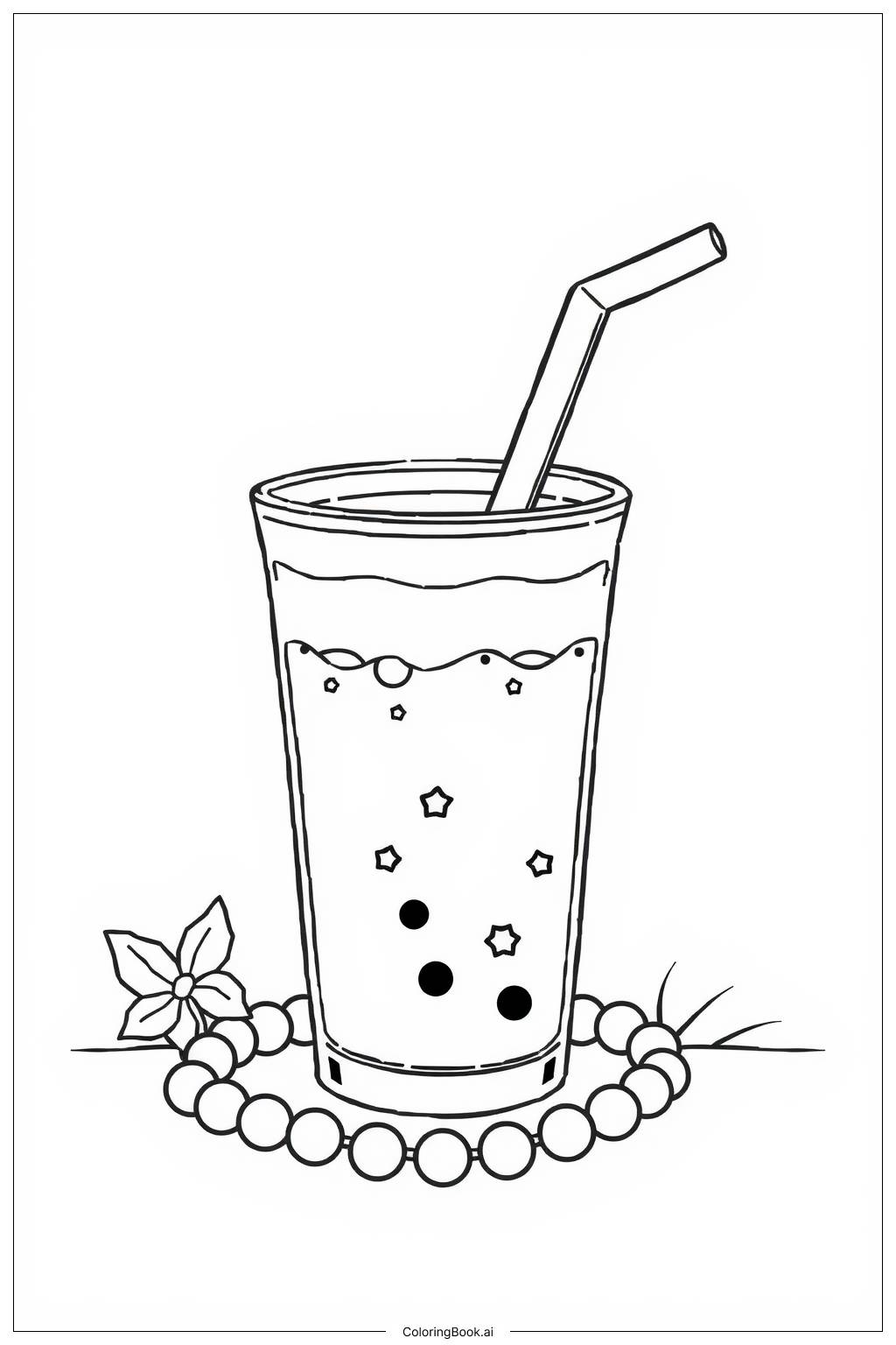  Boba Coloring Sheet Coloring Page 