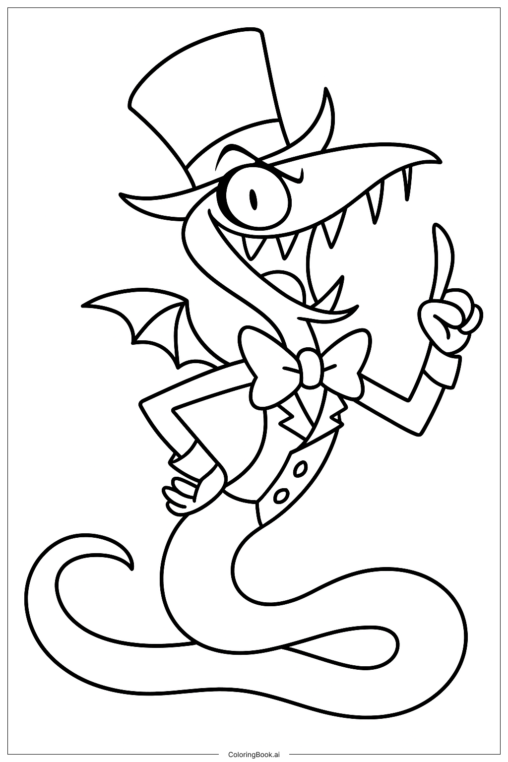 서 펜티어스와 헤즈빈 호텔 색칠공부 페이지