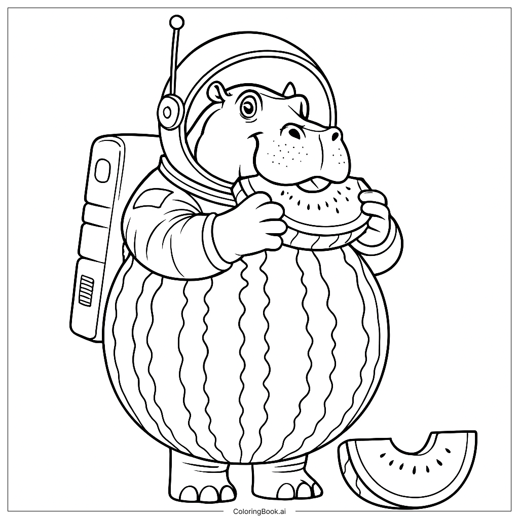  Kudanile Astronote著色頁 