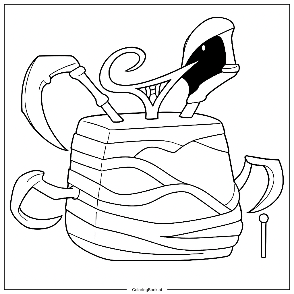 Spider Coloring Page