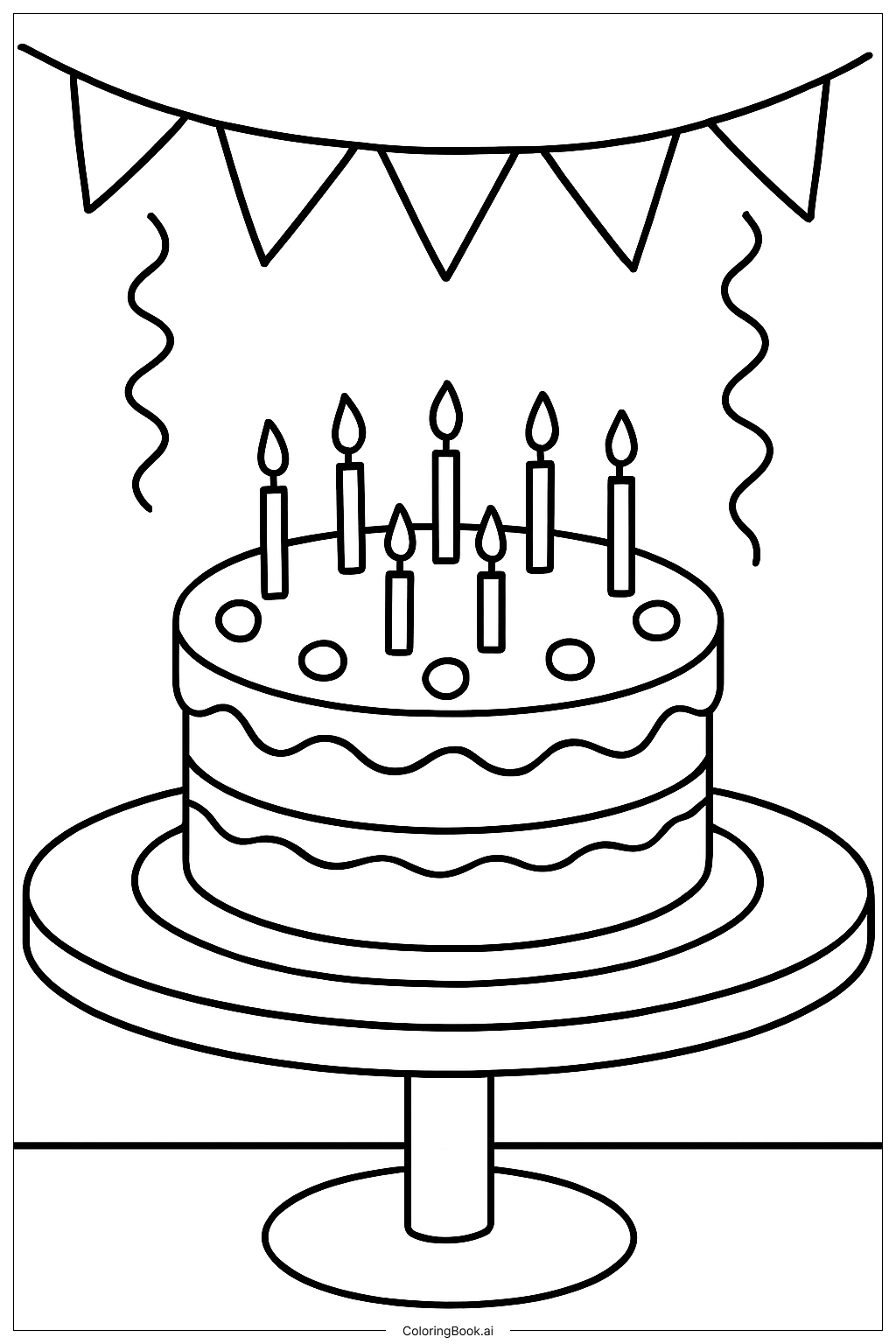 Cake Celebration Scene