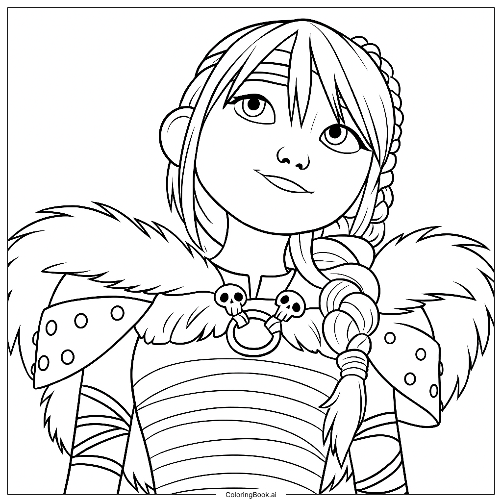  How to Train Your Dragon Coloring Page 