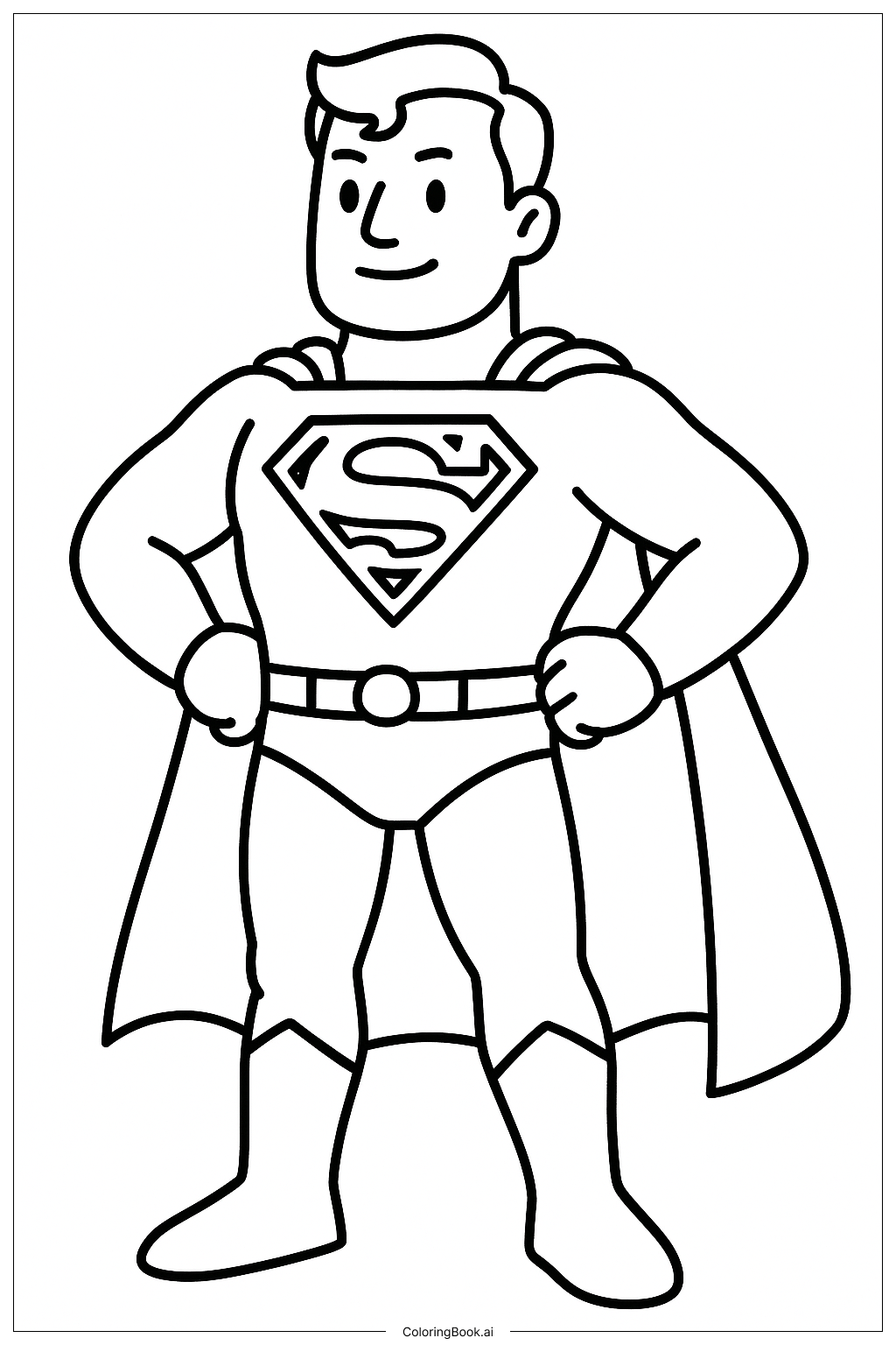 Postura Simple de Superman