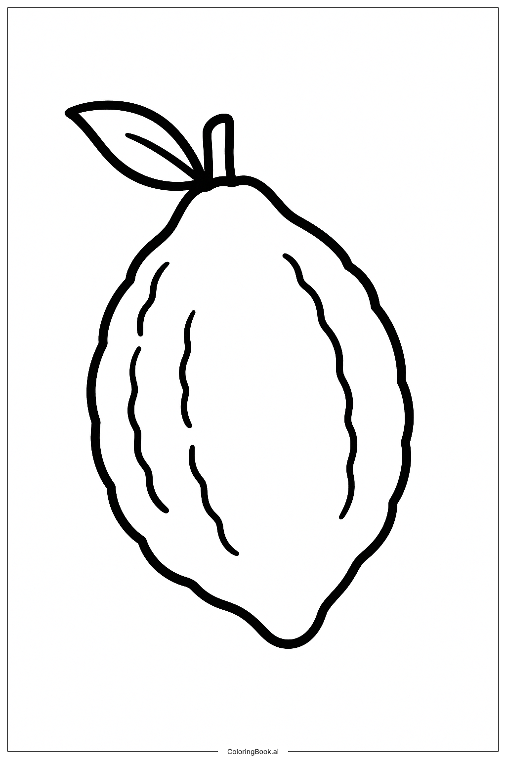  大きなスコットのエトログの塗り絵ページ 