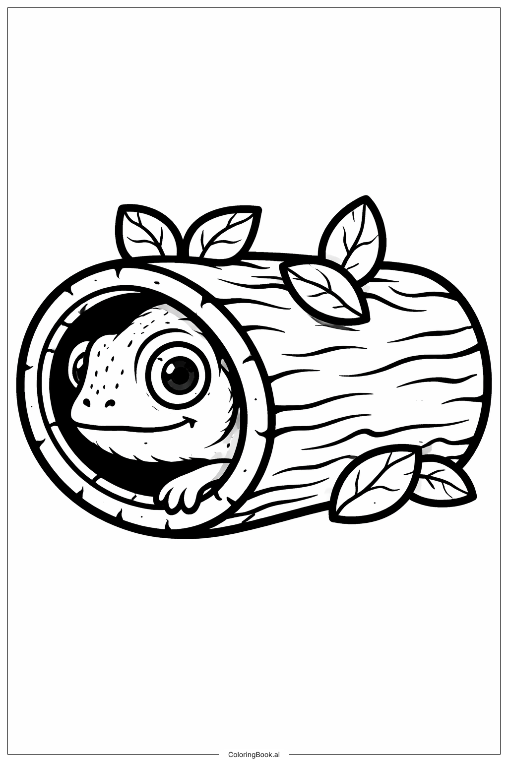  Trang tô màu Tắc Kè Lẻn Ra 