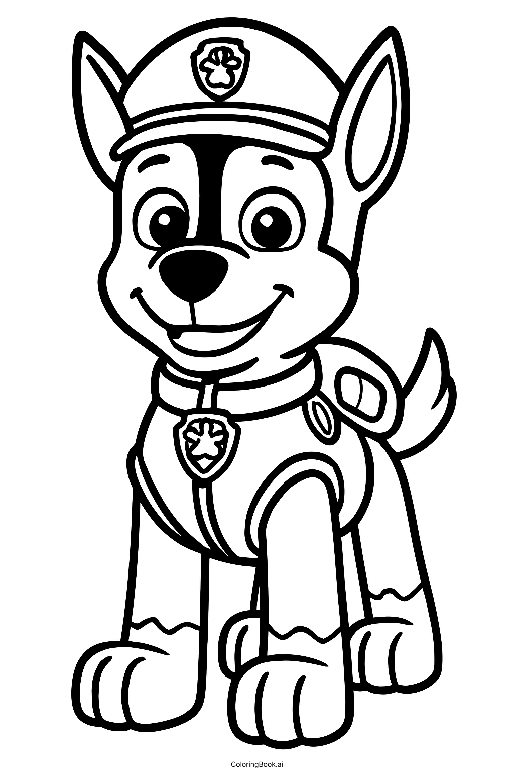 Chase Paw Patrol Đứng