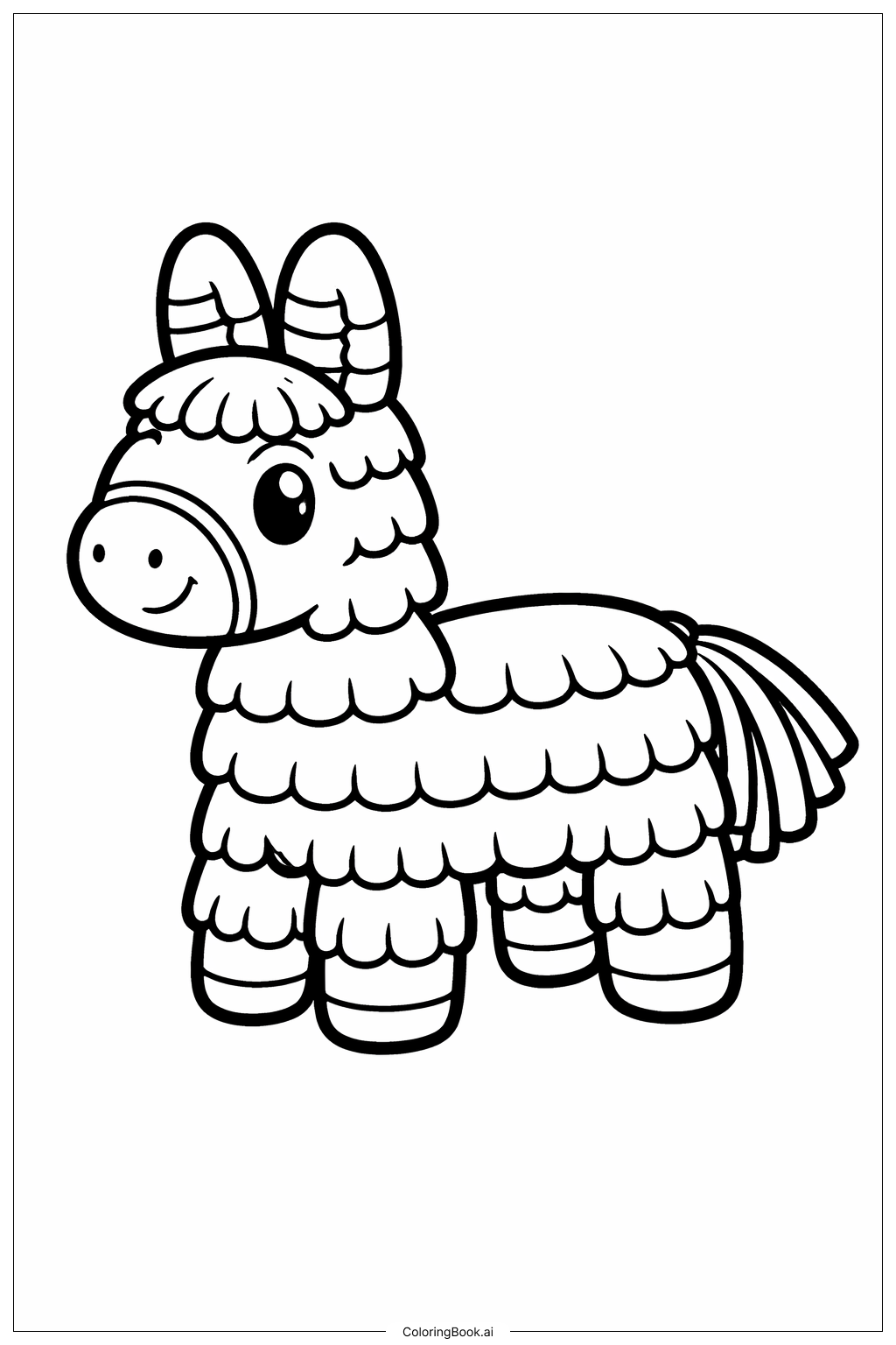  五五月节彩蛋填色页 