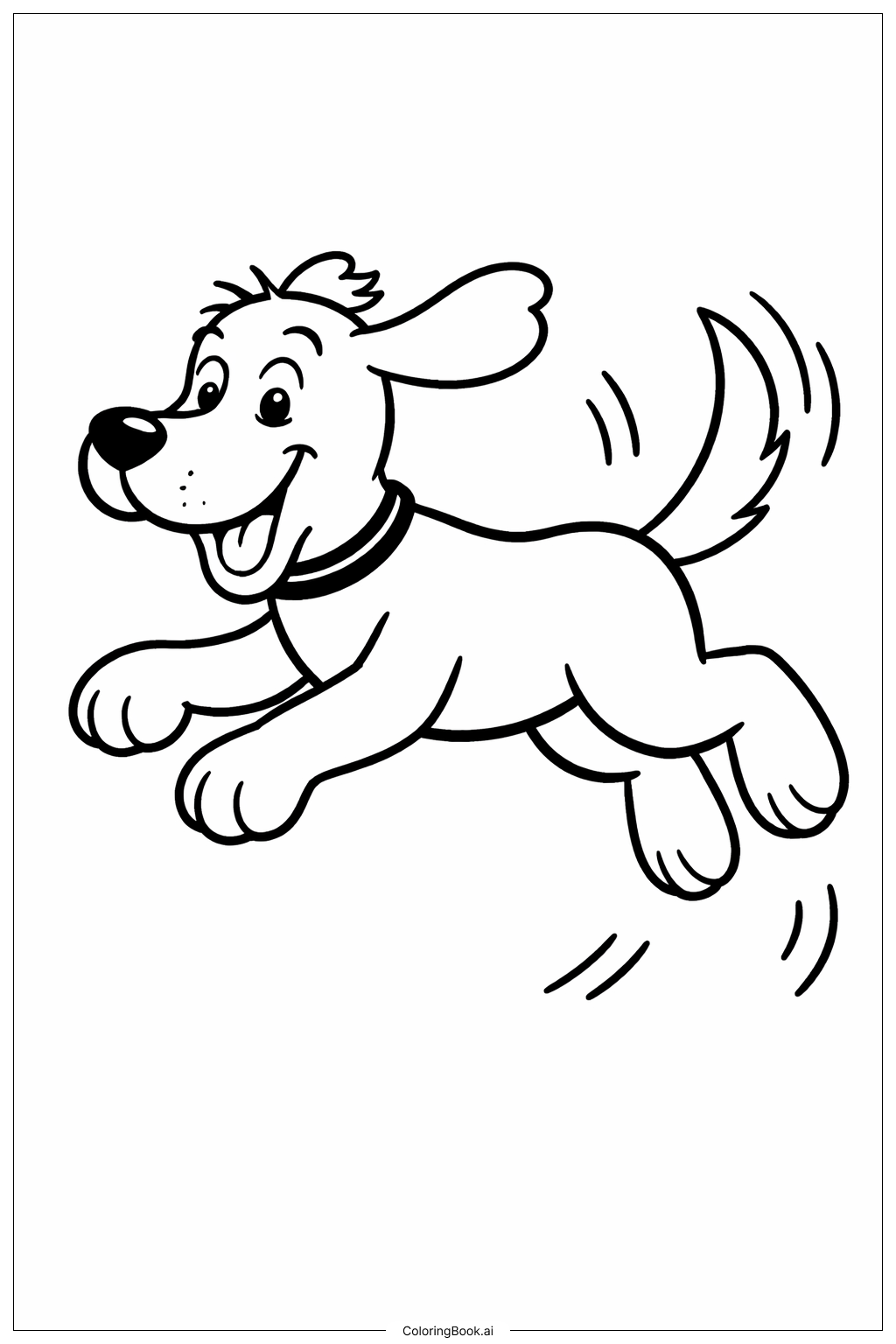  Clifford The Big Red Dog Jumping Coloring Page 