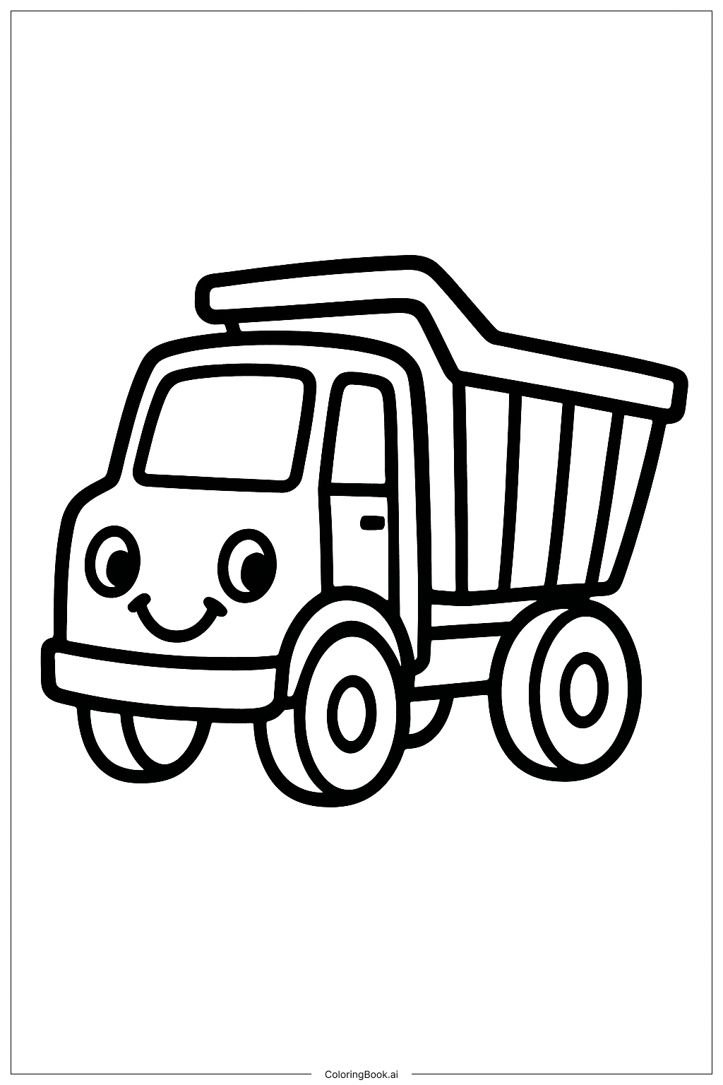  Baulader Ausmalseite 