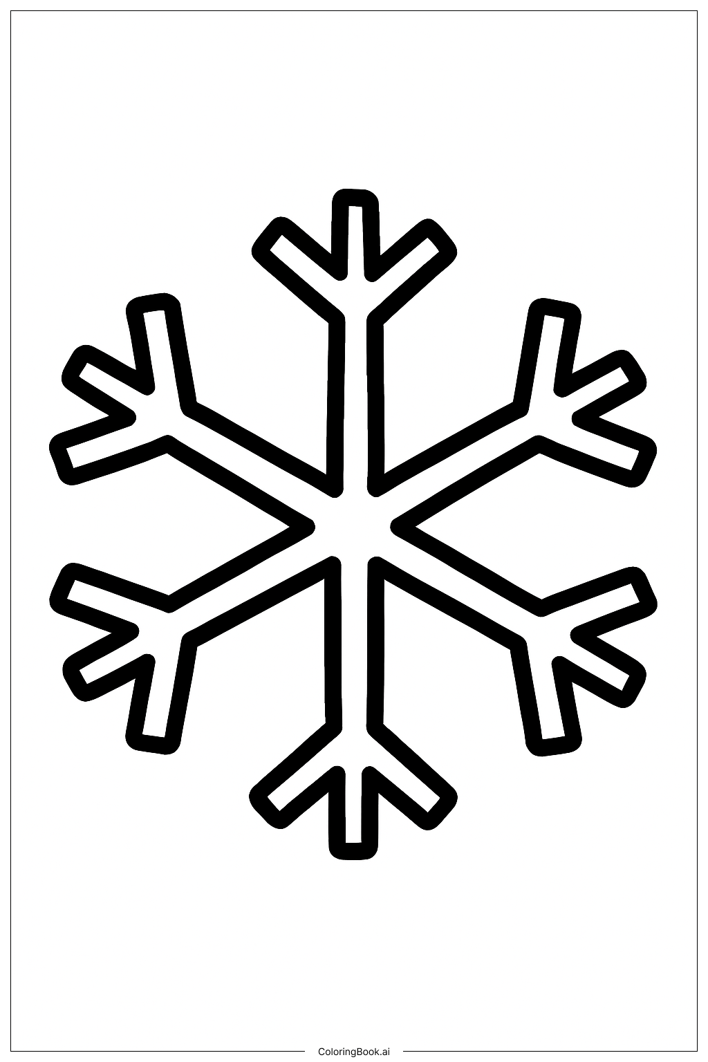  Trang tô màu Bông Tuyết Nhỏ Tuyệt Vời 