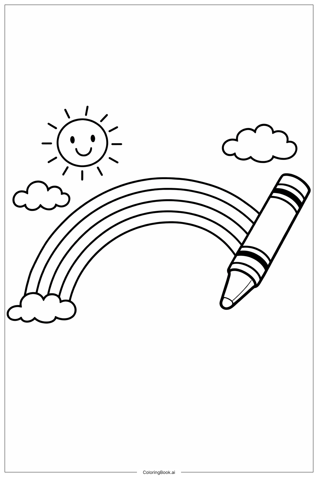 Cầu Vồng Bút Màu