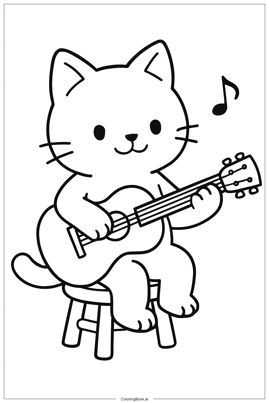 可愛動物彈吉他