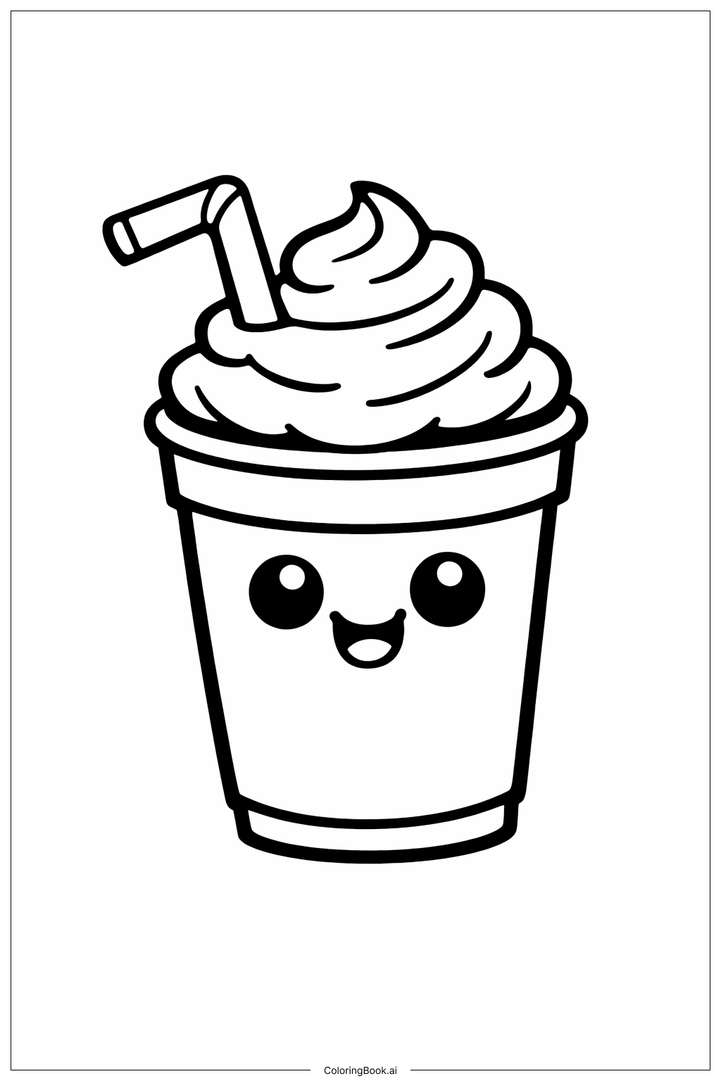 Milkshake Vui Vẻ Đáng Yêu