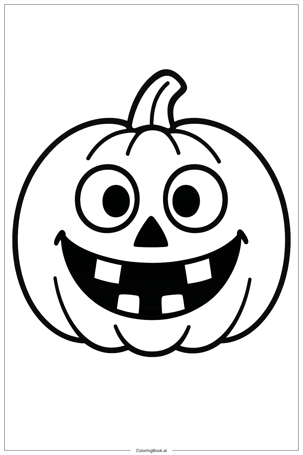 Feliz Rosto de Lanterna Jack O' Lantern de Halloween