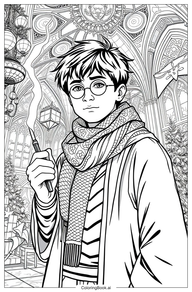 超人気の雑貨店 Harry Potter ハリー・ポッター記念版塗り絵