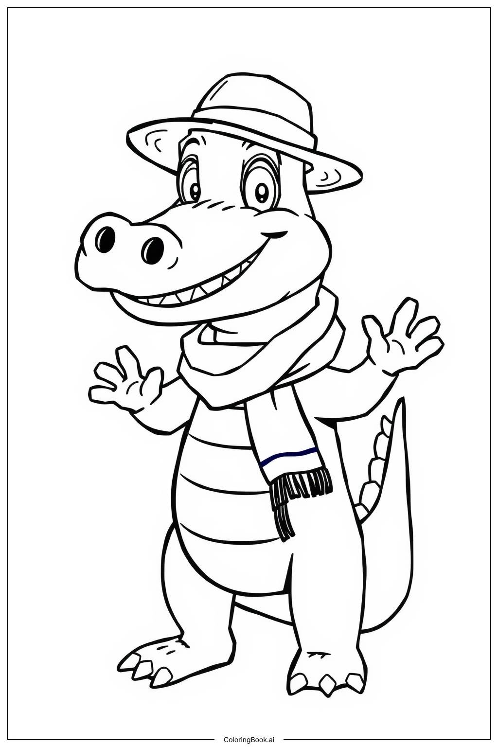  Page de coloriage Lyle Lyle Crocodile's City Adventure 