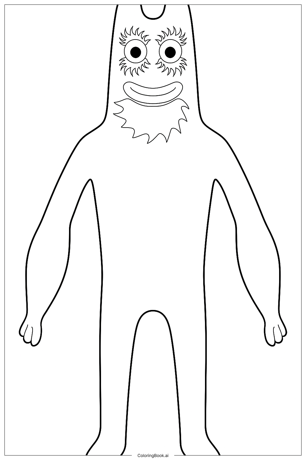 Página para colorear de Flumbo