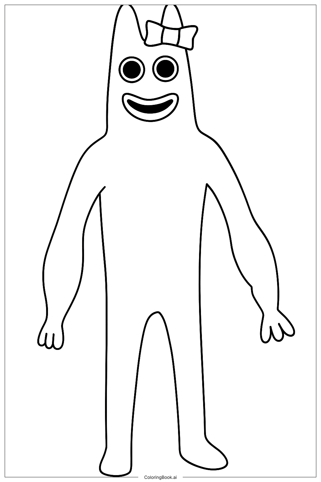  Página para colorear de Banbaleena 