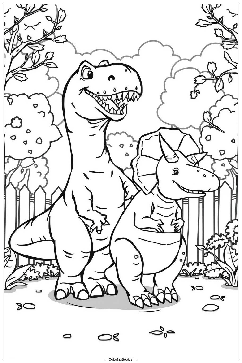  Jurassic World Park Under Siege Coloring Page 