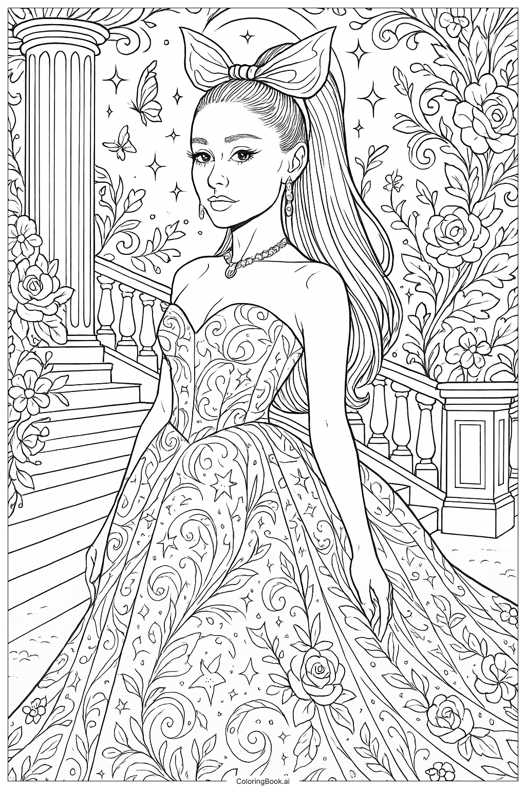 Trang tô màu Ariana Grande tại Met Gala