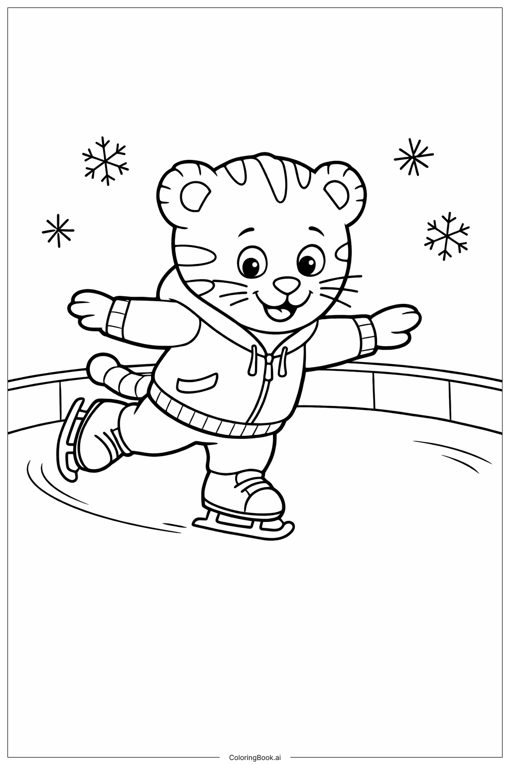 丹尼尔虎的滑冰场